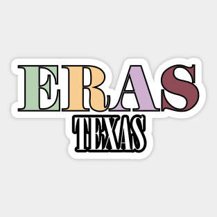 Eras Tour Texas Sticker